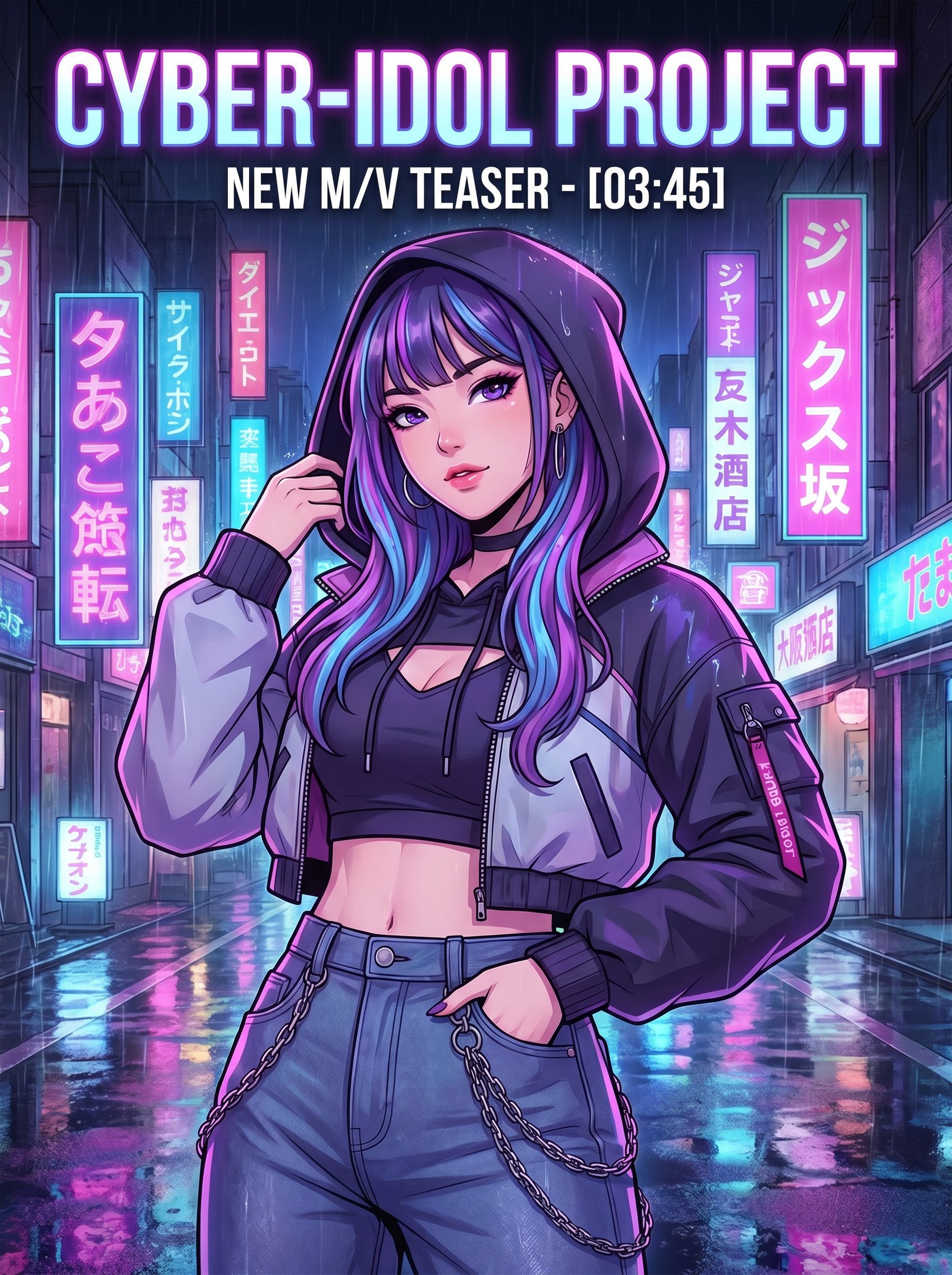 看片精选动漫-赛博霓虹夜
